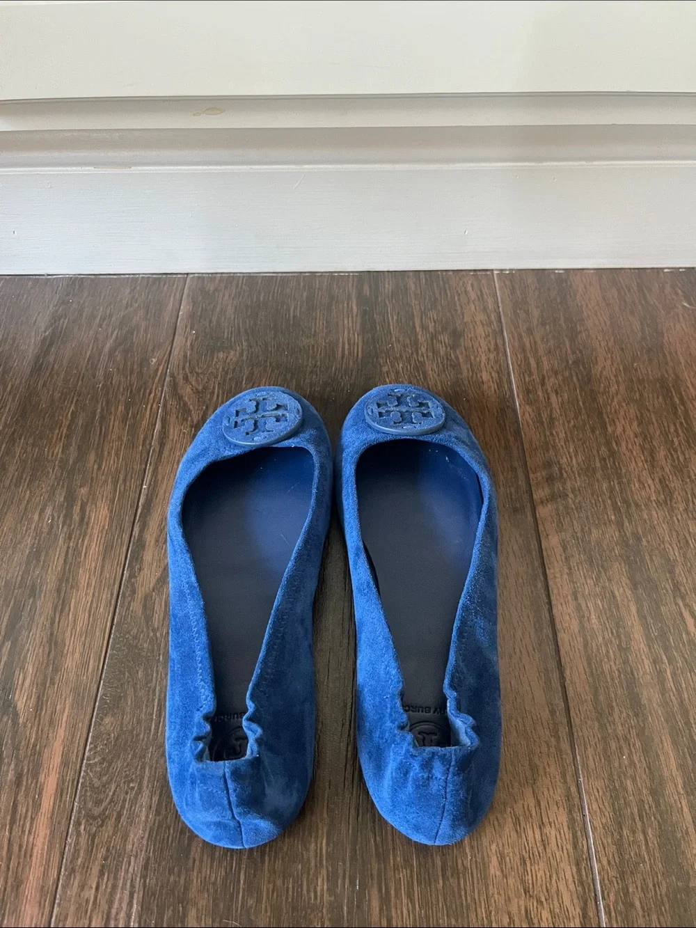 Tory Burch Minnie Miller Suede Ballet Flats